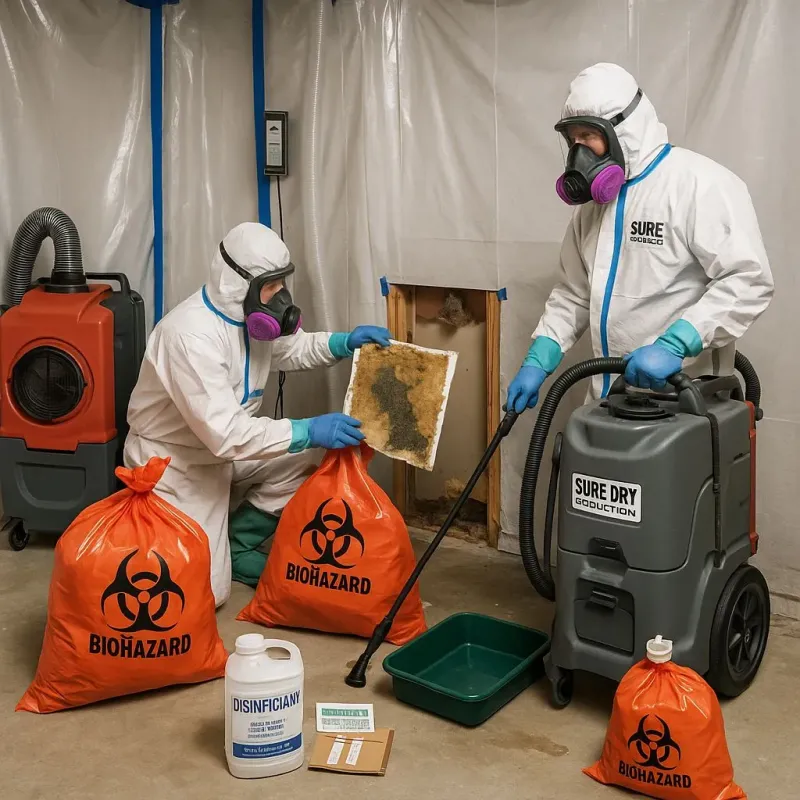Contaminated Water Handling Protocols process in Meade County, SD